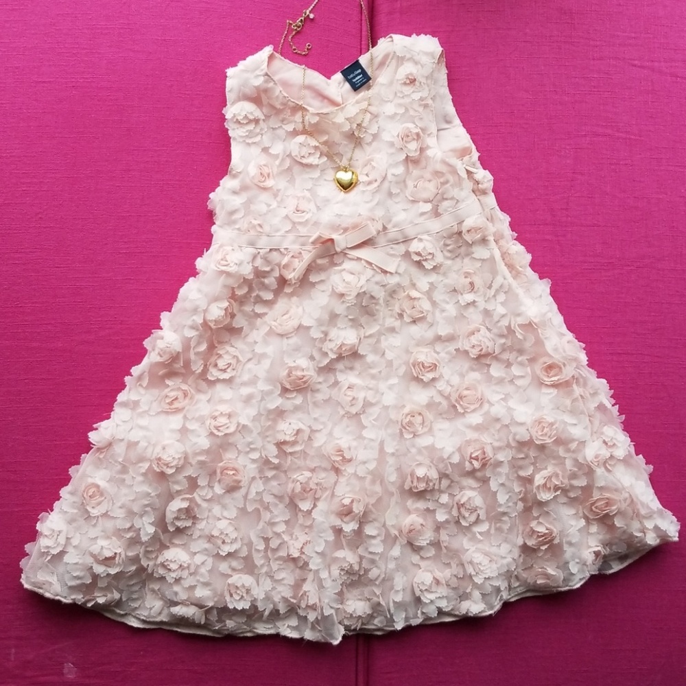 Gap girls toddler pink dress 4T